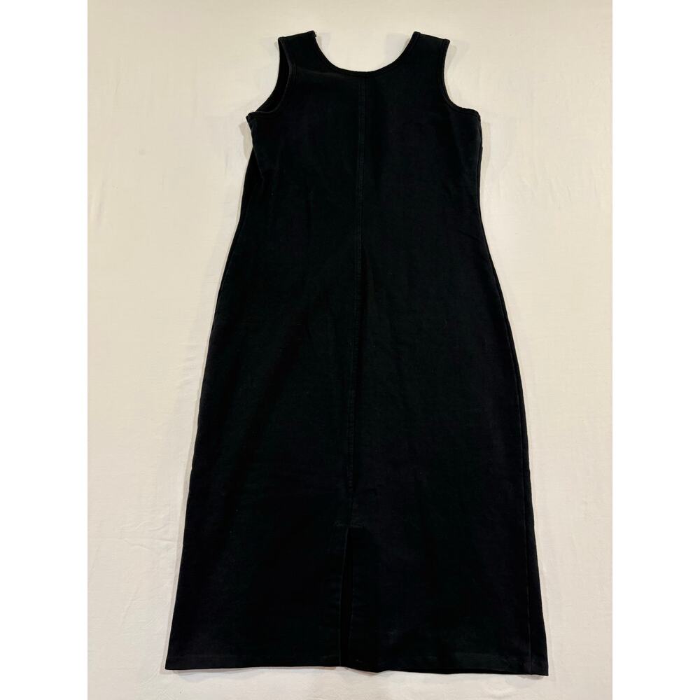 On The Rocks California Vintage 90s 100% Cotton Tank Dress Jacket Set Medium - Picture 4 of 13